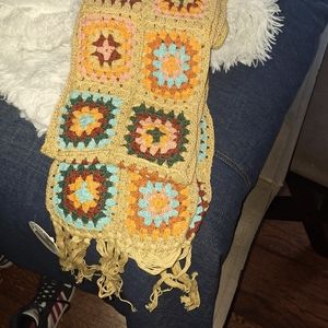 Altared State crochet scarf NWT